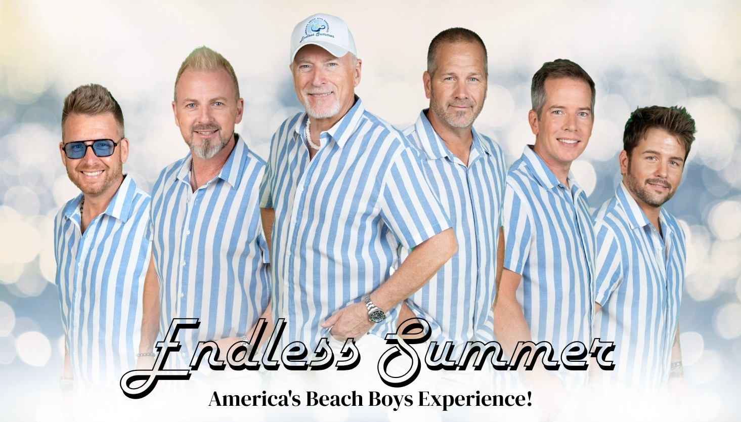 Endless Summer band in striped shirts