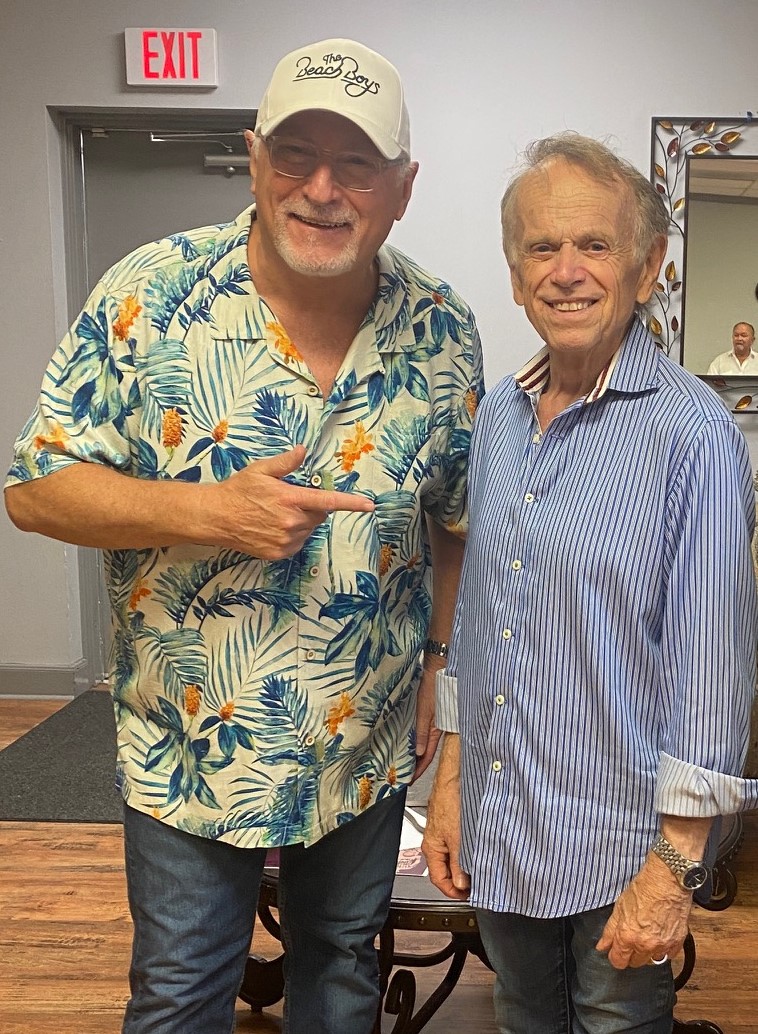 Allan Conner with Beach Boy Al Jardine